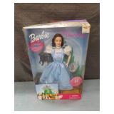 Barbie as Dorothy The Wizard of Oz 1999 Talking Collector Doll! Ruby slippers light up. Dorothy Talks. Made by Mattel. Item Number: 25812
