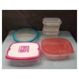 Food Storage Container Set with T-Mobile Promotional Item