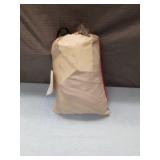 Equip Nylon Mosquito Hammock with Attached Bug Net  1 Person Red and Taupe  Open Size 115  L x 59  W