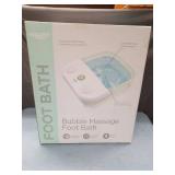 Equate Toe Touch Control Bubble Massage Foot Bath  1 Count