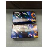 Sonic Aurelia Nitrile Examination Gloves - Medium Size (2 Boxes)
