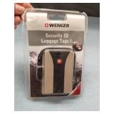 Wenger Security ID Luggage Tags - Set of 2