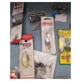 Large Fishing Hook Collection - Eagle Claw and Mixed Brands