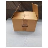 (15) Clear Glass Spray Bottle with Black Cap