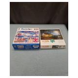 Buffalo Games Puzzle Bundle - Family Hour and Terry Redlin