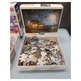 Buffalo Games Puzzle Bundle - Family Hour and Terry Redlin