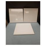 LOT OF WHITE CANVASES FOR PAINTING