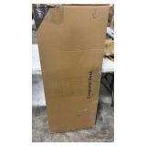 Black Computer Desk with Hutch & Drawers - Office Desk with 3 Storage Drawers and Power Outlets, 47 Inch Modern Study Writing Desk for Bedroom Home Office - Retail: $0