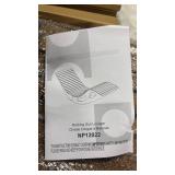 Tangkula Outdoor Chaise Lounge Chair, Acacia Wood Rocking Sun Lounger with Slatted Backrest and Seat, Wooden Rocker Lounge Chair for Patio, Garden and Poolside - Retail: $0