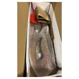 Tangkula Outdoor Chaise Lounge Chair, Acacia Wood Rocking Sun Lounger with Slatted Backrest and Seat, Wooden Rocker Lounge Chair for Patio, Garden and Poolside - Retail: $0