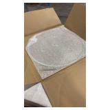 Microwave Plate Replacement 16.5 inch Fits F06014M00AP Panasonic Microwave Glass Plate - Exactly Replaces Rotating Microwave Turntable - Durable Oven Dish Tray For Better Reheating and Cooking - Retai