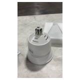 NBKLS Ceiling Fans with Lights and Remote, Quiet Ceiling Fans with 5 Blades, 3 Color LED Dimmable, Low Profile Ceiling Fan with Light for Bedroom, Garage, Kitchen, Living Room, Patio - Retail: $0