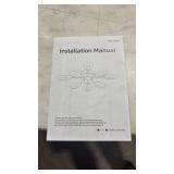 Modern LED Ceiling Light with 8 Lights, Gold Acrylic Dimmable Close to Ceiling Lighting Fixture with Remote Control, 3000k-6500k Semi Flush Mount Ceiling Light for Living Room Dining Room Bedroom - Re