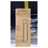 Geekpure 20 Inch Whole House Water Filter Housing 3/4\" Port-Fit 4.5 x 20 Inch Filters (1) - Retail: $0