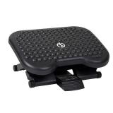 Mind Reader Foot Rest  Ergonomic  Height Adjustable  Plastic  17 L x 13 W x 6.25 H  Black - Retail: $75