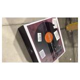 Angels Horn AH1 Wooden Turntable Bluetooth Vinyl Player with Speed Adjustment - Retail: $200