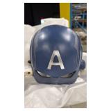 Captain Latex Full Head Mask Hero Cosplay Helmet Halloween Cosplay Costume Accessories For Adult - Retail: $0