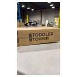Kirvana Toddler tower natural wood  - Retail: $0