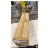 Dining Room Light Fixture/Chandelier Over Table,5-Light Kitchen Island Lighting Hanging for Farmhouse Linear Chandeliers Matte Black Rustic Wood Ceiling  - Retail: $0