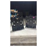 400 LBS Capacity Wire Dispenser Rack - Heavy Duty Steel Cable Spool Holder for Up to 34\" Reels, Multi-Functional Workbench/Shelf/Seat, Easy Setup & Storage - Retail: $0