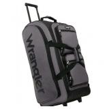 Wrangler 30â Multi-Pocket Rolling Duffel w/ Telescopic Handle  Gray - Retail: $70