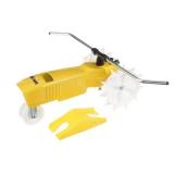 Nelson Rain Train 13 500 Square Feet Cast Iron Traveling Sprinkler  Yellow