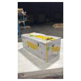 Nelson Rain Train 13 500 Square Feet Cast Iron Traveling Sprinkler  Yellow