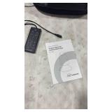 Snailax Shiatsu Back Massager with Heat Massage Chair Pad Kneading Back Massager  for Pain Relief Deep Tissue Chair Massage Pad for Office Home, Gifts for Dad,Mom (missing ac power cord) - Retail: $0