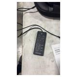 Snailax Shiatsu Back Massager with Heat Massage Chair Pad Kneading Back Massager  for Pain Relief Deep Tissue Chair Massage Pad for Office Home, Gifts for Dad,Mom (missing ac power cord) - Retail: $0