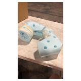 TIDI Posey Heel Guards â One Size Fits All â Foam, Light Blue â Qty: 1 Pair Of Heel Guards Per Package â Foam Heel Protectors For Pressure Injuries â Heel Off-Loading Devices 