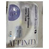 Continental Bedding Affinity single Size Comforter All Season Quilted Down Alternative Comforter Duvet Insert with Corner Tabs - Machine Washable - Duvet Insert