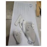 Kids Cleaning Kart, Electric Wiggle Car for Kids, 5-Speed Telescopic, with Bearing Steering Stem, Lighted Wheels and Storage Space,Portable Go Kart for Kids 3 and Up, Gray