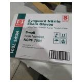 Jointown Basic Medical Blue Nitrile Exam Gloves - Latex-Free & Powder-Free - NGPF7001(Case of 1,000), Small