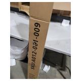 9FT Solar Umbrella 32 LED Lighted Patio Umbrella Table Market Umbrella w/Tilt and Crank, UV-Resistant Outdoor Umbrella for Pool, Garden, Deck, Gray