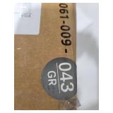 9FT Solar Umbrella 32 LED Lighted Patio Umbrella Table Market Umbrella w/Tilt and Crank, UV-Resistant Outdoor Umbrella for Pool, Garden, Deck, Gray