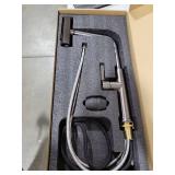 Kitchen Faucet with Pull Down Sprayer Waterfall Single Hole Kitchen Sink Faucet Stainless Steel Modern Kitchen Faucets Oil Rubbed Bronze