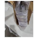 Colarr 12 Pcs Expandable Pocket Wall File Set Plastic Wall Mountable Space Saving Files Office Wall Organizer Wall Mount File Holder Wall Hanging File Organizer for Mail Letter Magazine (Clear)