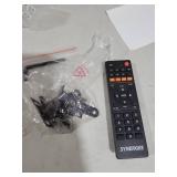 Synergee Workout Interval Timer. Programmable Wall Mounted Gym Timer with Wireless Remote. Tabata EMOTM Stopwatch Count Up/Down MMA Clock