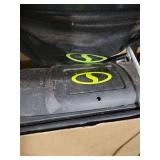 Sun Joe Electric 15  Lawn Dethatcher + Scarifier with Collection Bag  13-Amp