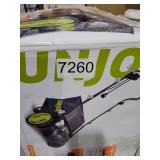 Sun Joe Electric 15  Lawn Dethatcher + Scarifier with Collection Bag  13-Amp