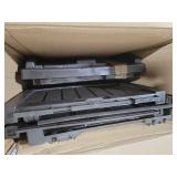 Suncast 33-Gallon Capacity Outdoor Garbage Can Hideaway with Secure Lid  Java Brown