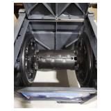 Suncast 100 Foot Slide Trak Hose Hideaway Resin Storage  Cyberspace Grey