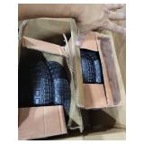 Gorilla Carts 4-Pack 13 Inch No-Flat Replacement Tires, 300 lb Capacity Each Solid Polyurethane, 2.16 Hub, 5/8 Bore Fits Lawn & Garden Utility Wagon, Hand Truck, Air Compressor, Pressure Washer