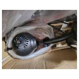 Hurricane 16 Inch Pro High Velocity Oscillating Metal Wall Mount Fan  Black