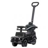 Best Ride on Cars Best Ride-On Cars Mercedes G-Wagon 3-in-1 Push Car in Black