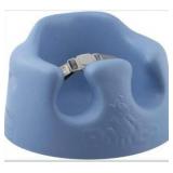 Bumbo Baby Infant Soft Foam Comfortable Support Wide Floor Seat with 3 Point Adjustable Harness for Ages 3 to 12 Months, Powder Blue