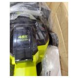 Sun Joe - 24V Series X2-OGV 48-Volt iON+ Cordless Outdoor Garden Vacuum/Mulcher Kit - Green