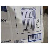 Suncast 33-Gallon Capacity Outdoor Garbage Can Hideaway with Secure Lid  Java Brown