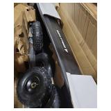 Gorilla Carts GOR4PS 600-lb. Poly Garden Dump Cart with 10"  Tires