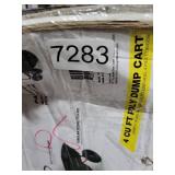 Gorilla Carts GOR4PS 600-lb. Poly Garden Dump Cart with 10"  Tires